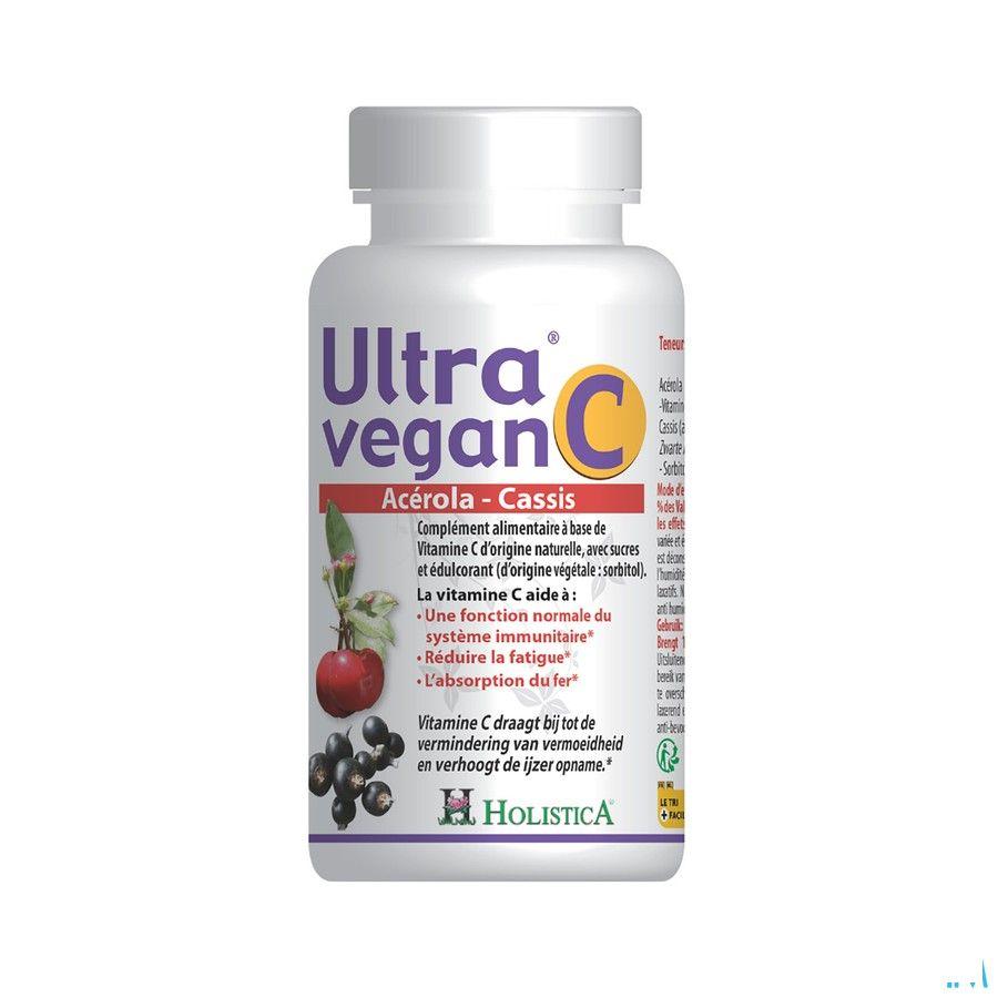 Vitamine C Acerola-cassis Tabletten 60 Holistica  -  Bioholistic Diffusion