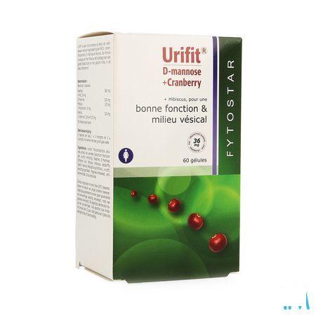 Fytostar Urifit D-mannose + Cranberry Maxi Capsule 60  -  Ocebio