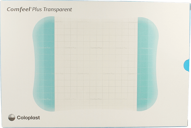 Comfeel Plus Platen Transp 15x20cm 5 33542  -  Coloplast