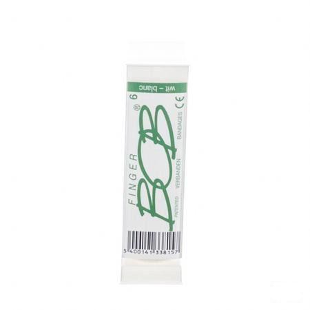 Finger Bob Pansement Doigt Blanc 6  -  Bomedys