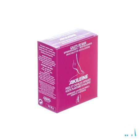 Akileine Rood Voetbad Bruistabletten 6x20 gr 101230  -  Asepta