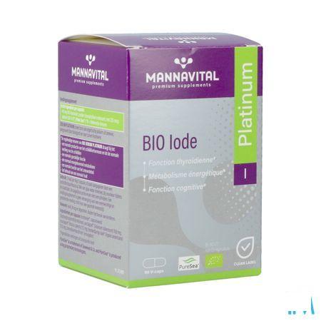 Mannavital Jodium Platinum Bio V-Caps 90