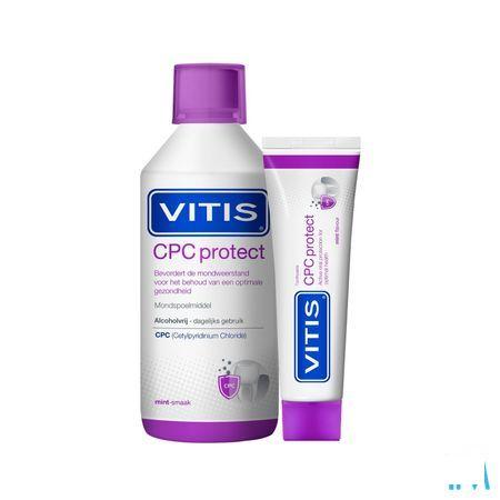 Vitis Cpc Protect Bain Bouche 500 ml  -  Dentaid