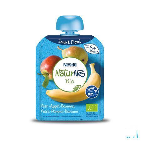 Naturnes Bio Poire Pomme Banane 90 gr  -  Nestle