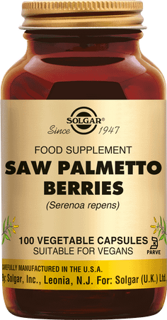 Saw Palmetto Berry (zaagpalm) V-Capsule 100  -  Solgar Vitamins