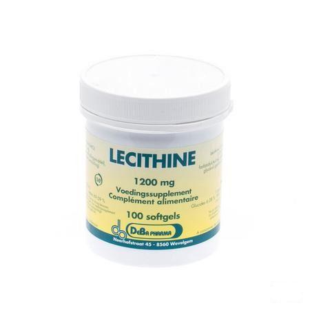 Lecithine Capsule 100x1200 mg  -  Deba Pharma