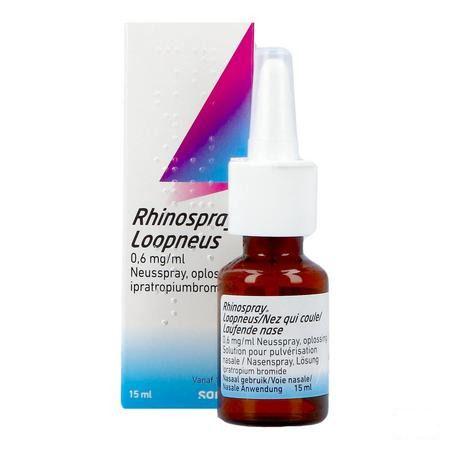 Rhinospray Ipratropium 0,6Mg/Ml Neusspray 15 ml