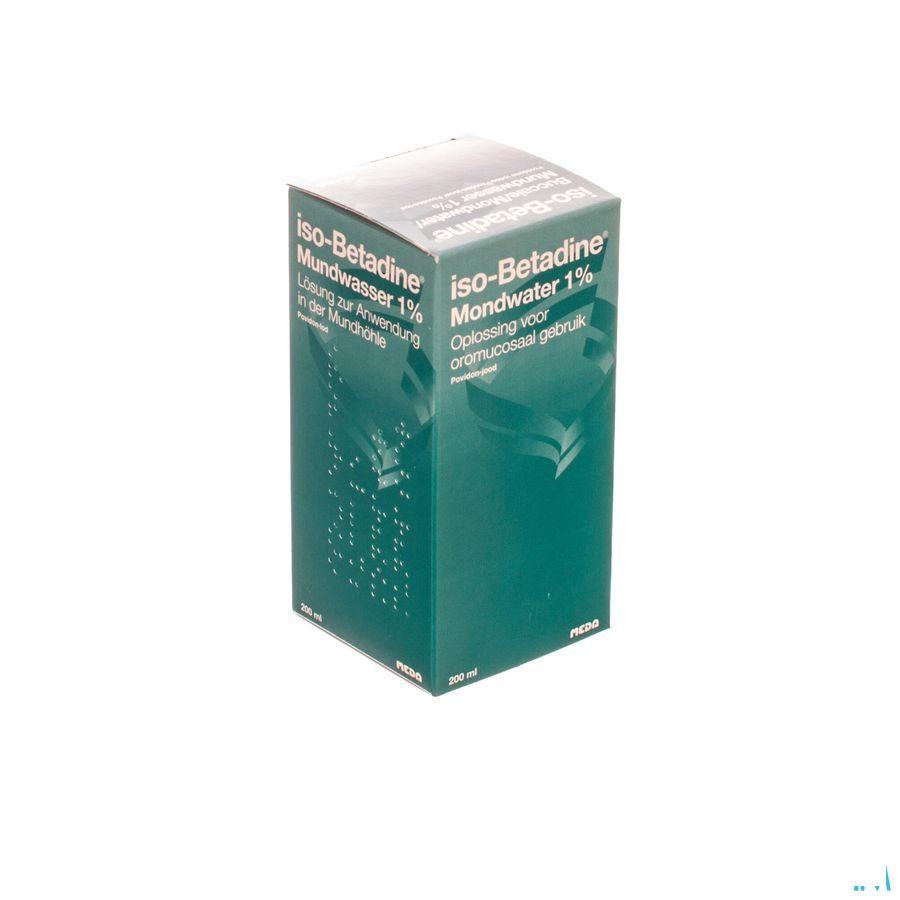 Iso Betadine Mondwater 200 ml