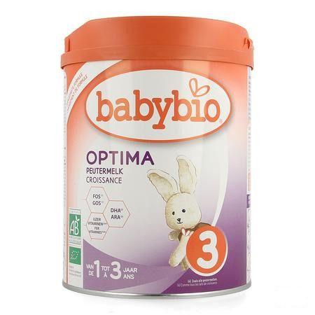 Babybio Optima 3 Peutermelk 800G  -  Ocebio
