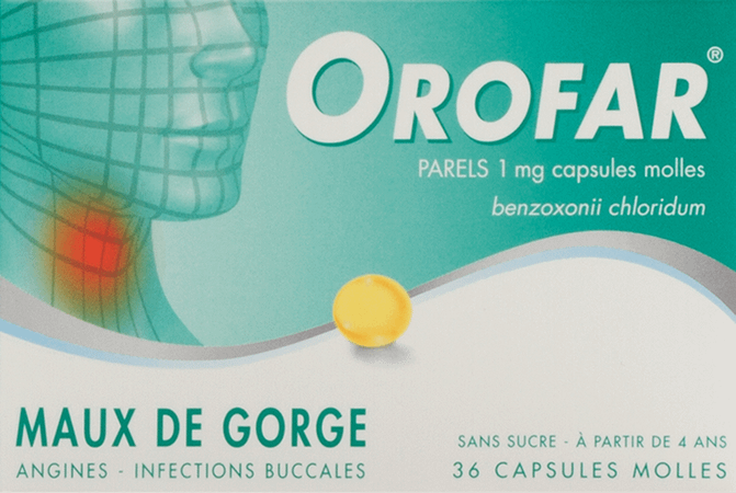 Orofar Parels-perles 36 X 1 mg