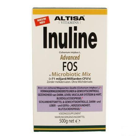 Altisa Inuline Adv.fos Preflora + proflora Mix 500 gr  -  Dieximport