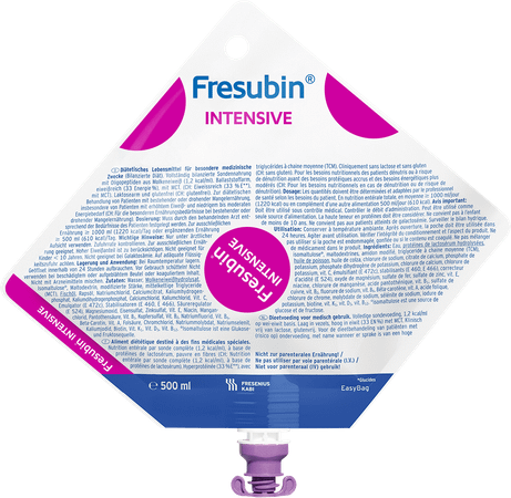 Fresubin Intensive Easybag 500 ml 7134221  -  Fresenius