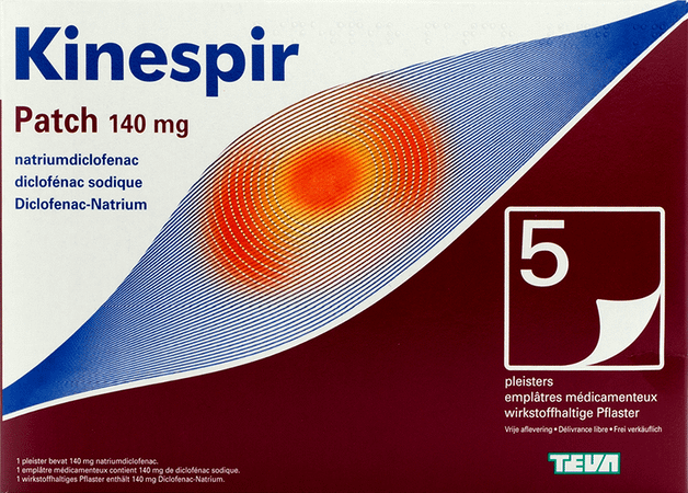 Kinespir Patch 140 mg Emplatres 5 