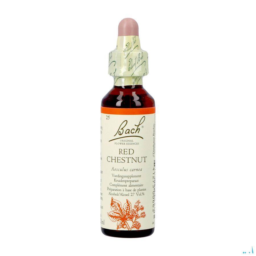 Bach Flower Remedie 25 Red Chestnut 20 ml