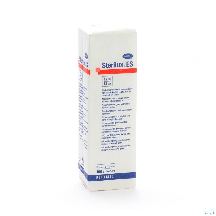 Sterilux Es 5x5cm 12l.nst. 100 P/s  -  Hartmann