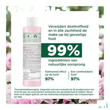 Klorane Gezicht Melkachtig Rein.Water Pioen. 200 ml