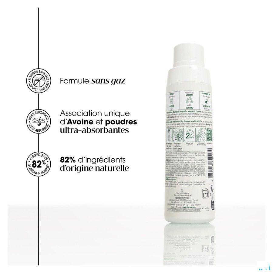 Klorane Capilaire Shampooing Sec Avoine Rotopoudre sans lyral50 gr