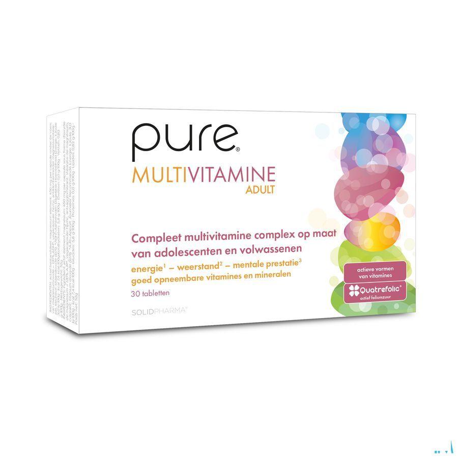 Pure Multivitamine Adult Tabl 30