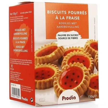 Prodia Biscuits Fourres Fraise 150 gr 5850  -  Revogan