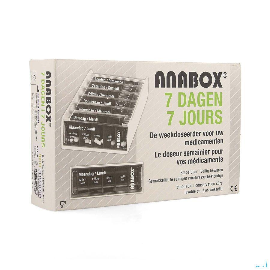 Anabox Pilbox 7 Dagen Wit Nl/Fr