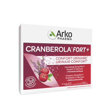 Cranberola Forte + Sach 5 + Stick 10  -  Arkopharma