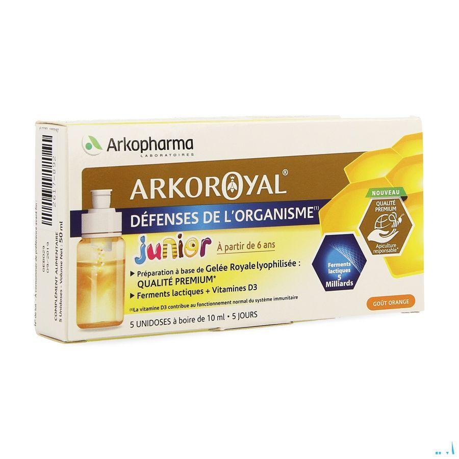 Arkoroyal Probiot. Enf Ruche Royale Doses 5x7,5 ml  -  Arkopharma