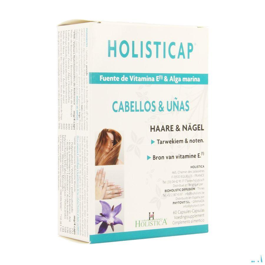 Holisticap Soin Cheveux-ongles Capsule 60 Holistica  -  Bioholistic Diffusion
