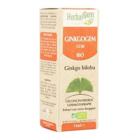 Herbalgem Ginkgogem Complexe Gouttes 15 ml  -  Herbalgem