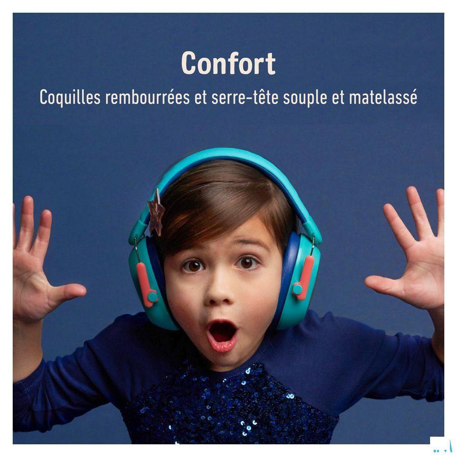 3M Kids Plus Gehoorbesch. Oorkap Kind Groenblauw