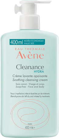 Avene Cleanance Hydra Creme Lavante Apaisante 400 ml  -  Avene