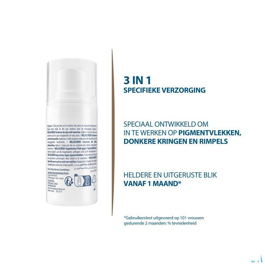 Ducray Melascreen Oogcontour A/Pigmentvlek 15 ml