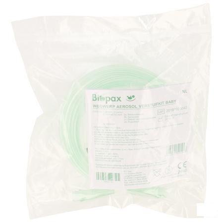 Biopax Aerosol Kit Jetable Bebe (masq + nebul + tube 2m) Hs50180  -  Bomedys