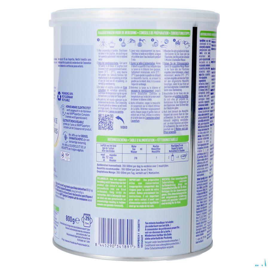Nan Complete Zuigelingenmelk 12-36 M Poeder 800 gr  -  Nestle