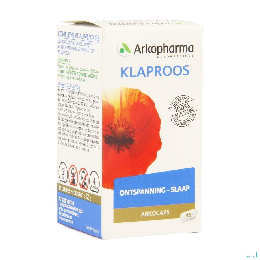 Arkocaps Klaproos Plantaardig 45  -  Arkopharma