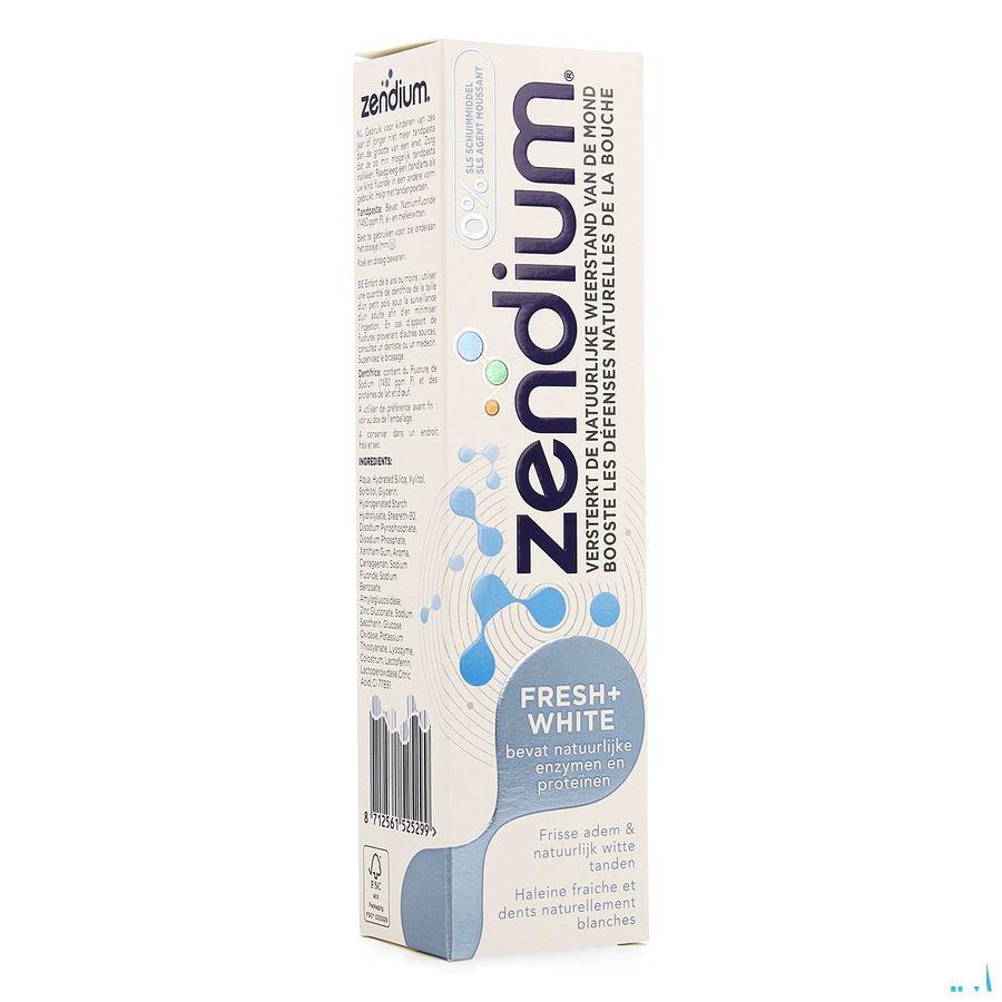 Zendium Fresh + White Dentifrice 75 ml