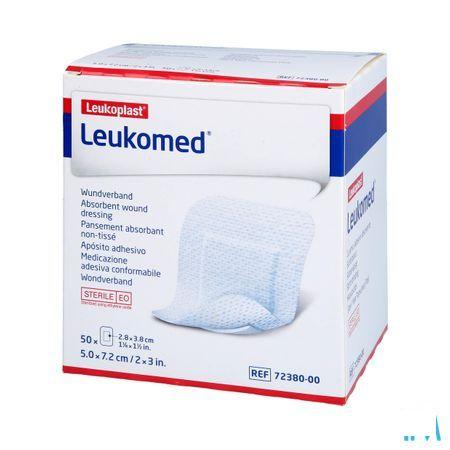 Leukomed Verband Steriel 7,2cm x  5cm 50 7238000