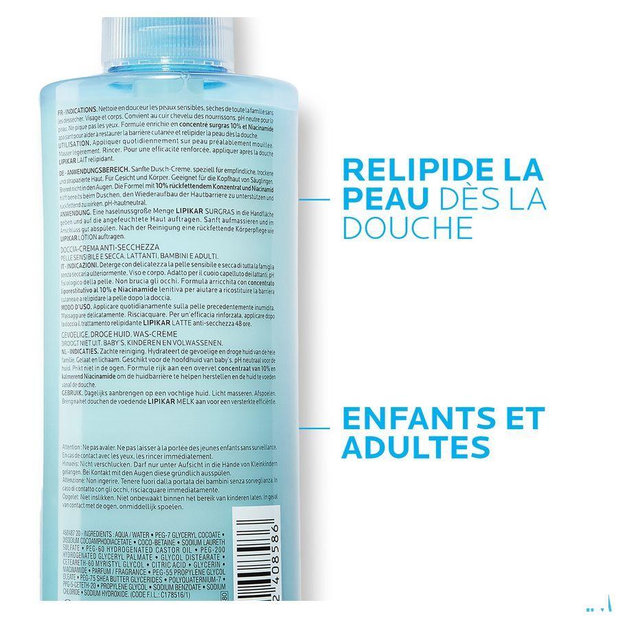 Lipikar Overvet Vloeibaar 750 ml  -  La Roche-Posay