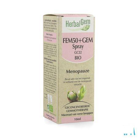 Herbalgem Fem50+Gem Spray Bio Gc22 Menopause 10 ml  -  Herbalgem