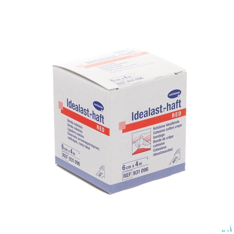Idealast-haft Rood 6cmx4m 1 P/s  -  Hartmann