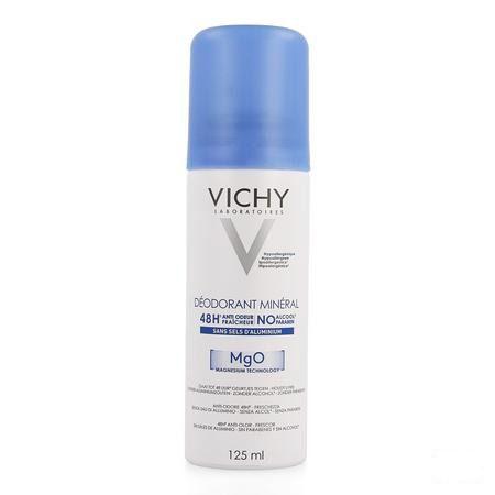 Vichy Deo Mineraal Spray 48u 125 ml  -  Vichy