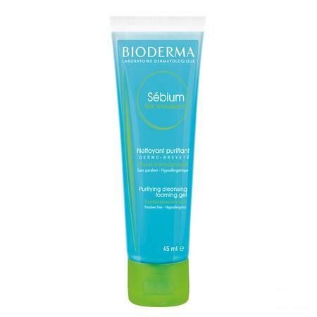 Bioderma Sebium Schuimende Gel Tube 45 ml