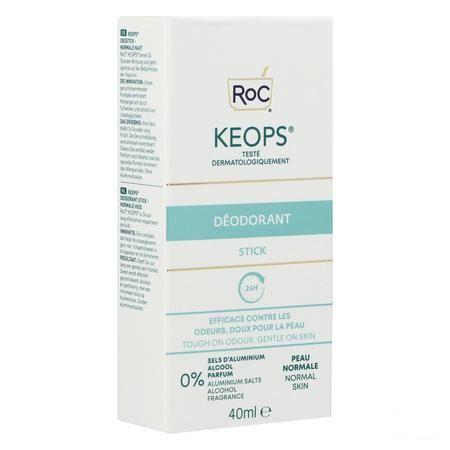 Roc Keops Deo Stick 40 ml  -  Care Cosmetics