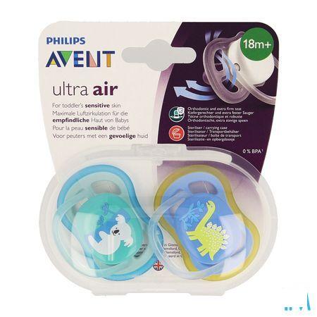 Philips Avent Sucette +18M Air Boy Koala Dino