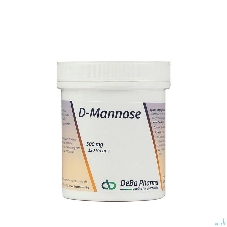 D-mannose 500 mg V-Capsule 120  -  Deba Pharma