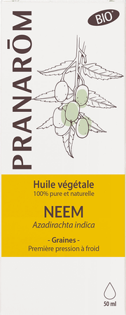 Pranarom Huiles Vegetales Neem Bio 50 ml  -  Pranarom