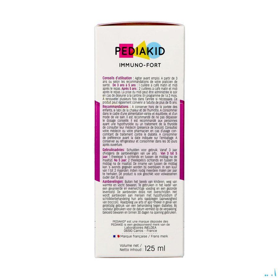Pediakid Immuno Versterkend Oplossing Drink Flacon 125 ml