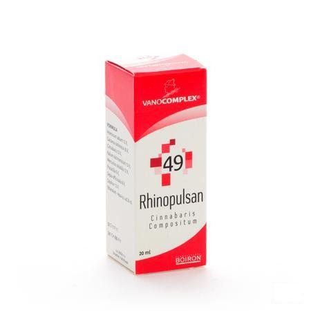 Vanocomplex N49 Rhinopulsan Gutt 20 ml  -  Unda - Boiron