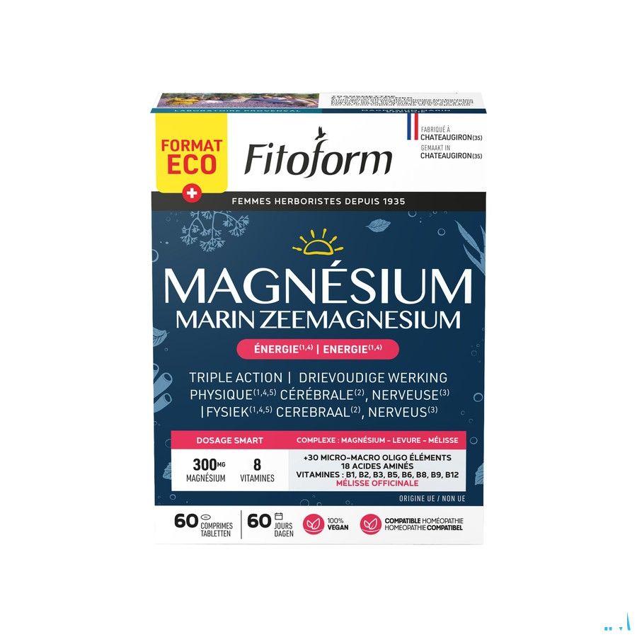 Fitoform Zeemagnesium + B1+B6+B9 Nf Caps 60  -  Bioholistic Diffusion