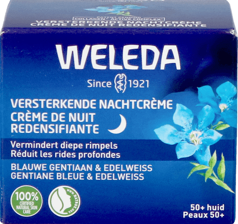 Weleda Blauwe Gentiaan & Edelweiss Nacht Creme 40 ml