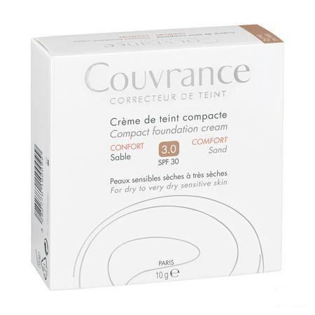 Avene Couvrance Creme Teint Comprimes 03 Sable Conf. 10 gr  -  Avene